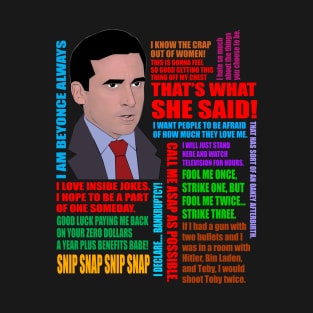 The Office Michael Scott quotes T-Shirt