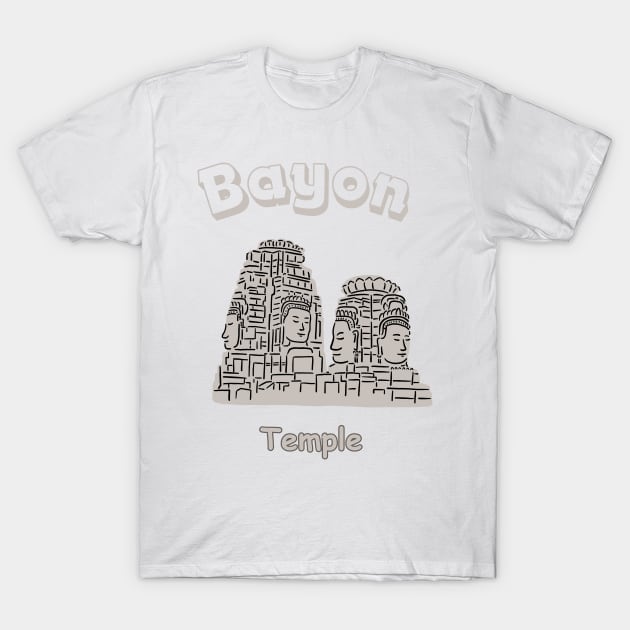 Bayon temple T-shirt