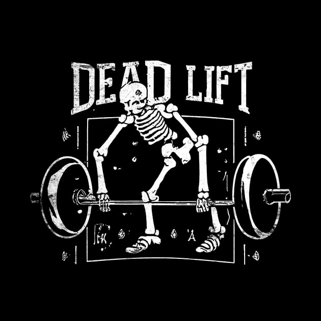 Dead Lift Skeleton Barbell Workout Gym Bodybuilding Unisex by Y2KSZN