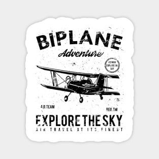 Biplane Adventure Magnet