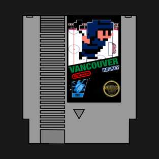 Vancouver Hockey 8 bit cartridge design T-Shirt