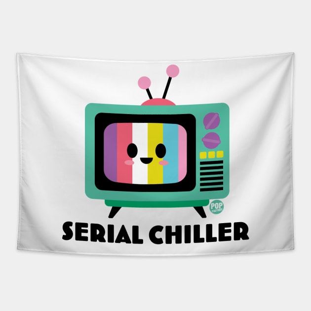 SERIAL CHILLER Tapestry by toddgoldmanart