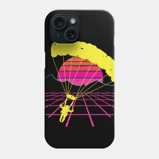 Skydiving Parachuting Gift Retro Vintage Skydive Phone Case