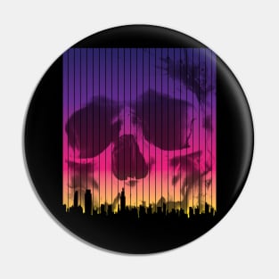 Skull City Pin