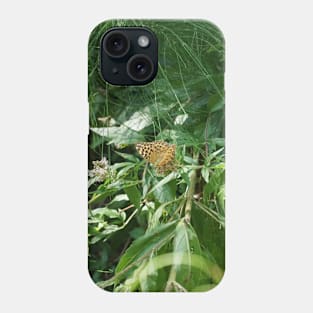 Butterfly On The Edge Of The Forest Phone Case