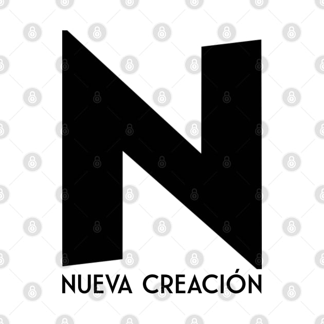 Nueva Creación 2 Corinthians 5:17 Left Pocket Design by  Word Smith