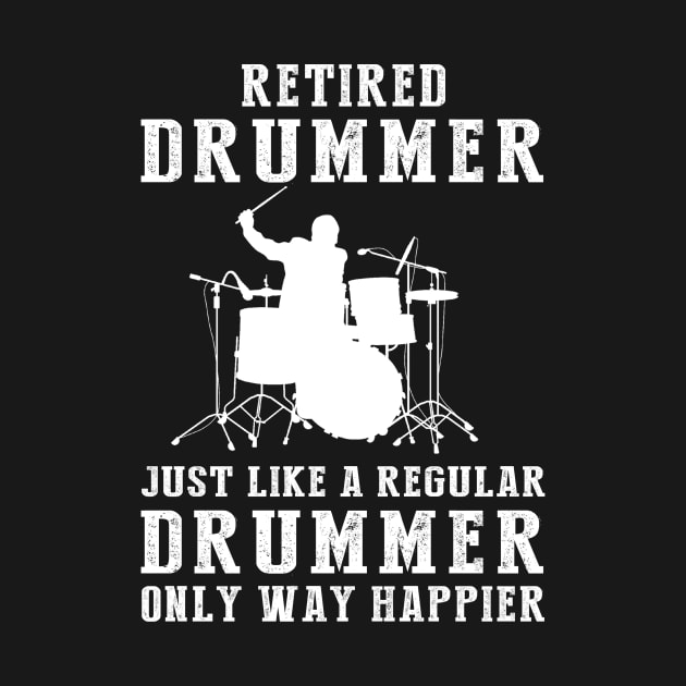 Beating Retirement Blues - Embrace the Joy of a Happier Drummer! by MKGift