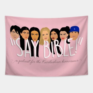 Say Bible Podcast Logo Tapestry