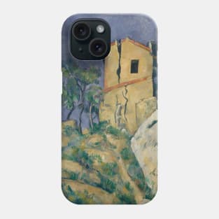 The House with the Cracked Walls by Paul Cezanne Phone Case