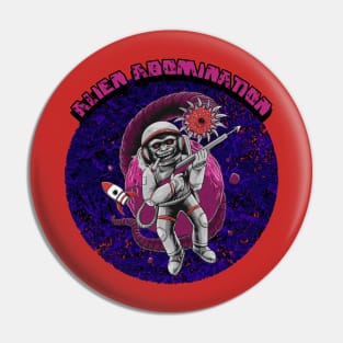 Alien Abomination Graphic Pin