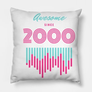 Awesome Since 2000 Pillow