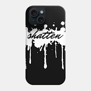 shatten Artsy Black and White Phone Case