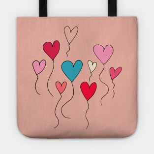 Heart Balloon Tote