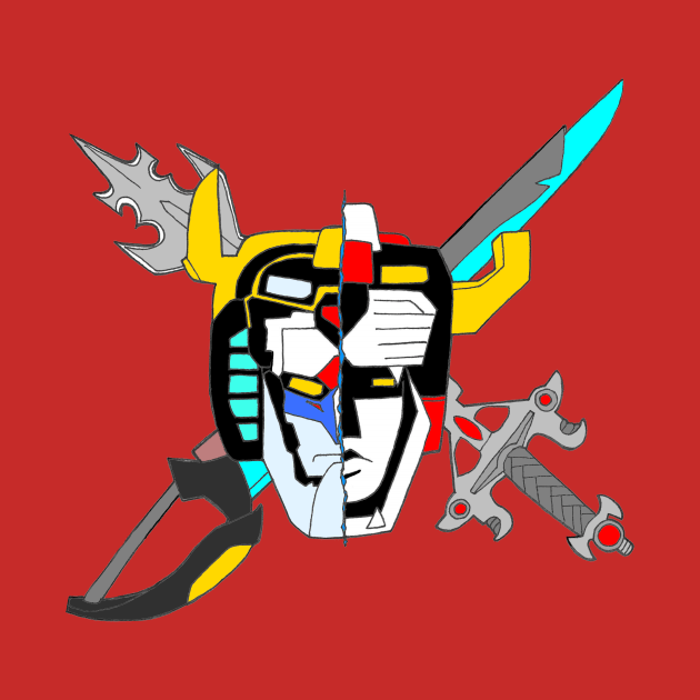 Voltron Old and New by Joseph Baker