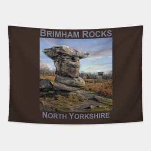 Brimham Rocks in Autumn, North Yorkshire gift Tapestry