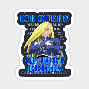 Fullmetal Alchemist Ice Queen Magnet