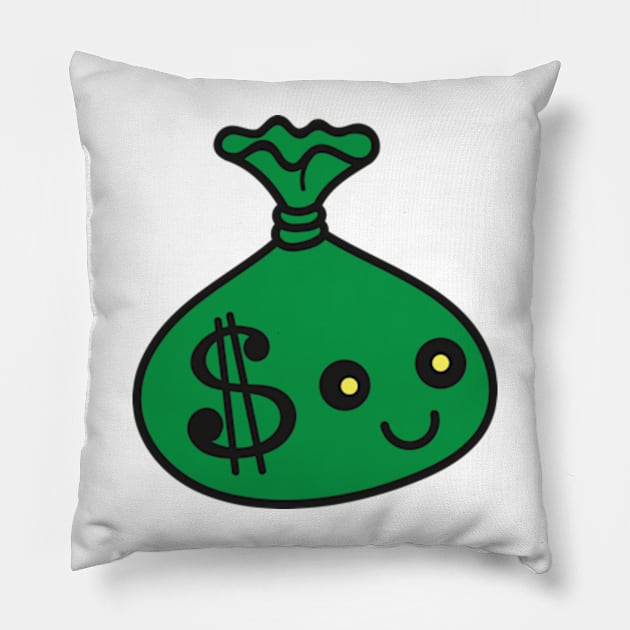 Money Bag Pillow by Emma Creation