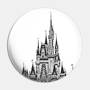 Magic Castle II Millennial Pink Pin