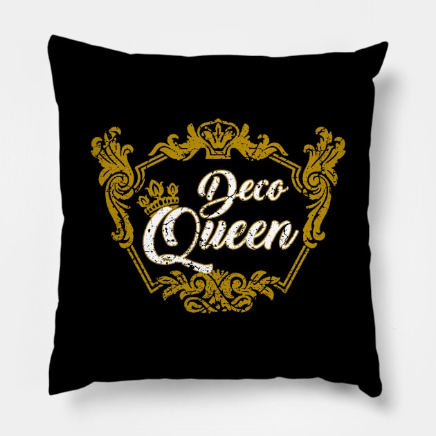 Deco Queen Pillow by Mila46