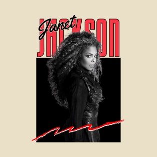 Janet jackson//original retro fan design T-Shirt