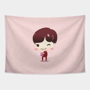 BTS J Hope Eating with You! Tapestry
