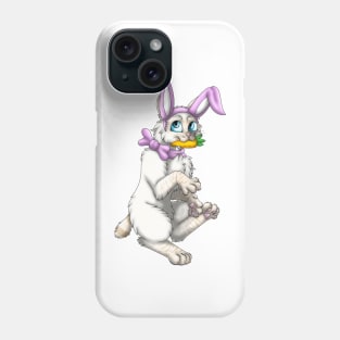 Bobtail BunnyCat: Cream Lynx Point (Pink) Phone Case