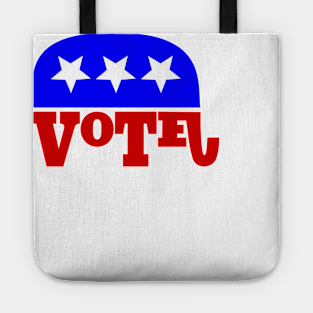 Vote Republican Elephant Tote