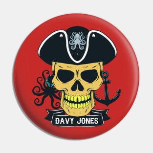 DAVY JONES Pin