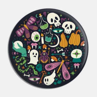 Spooky Night Pin