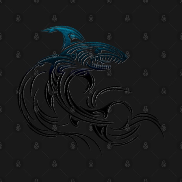 Cool Shark Tribal by aaallsmiles