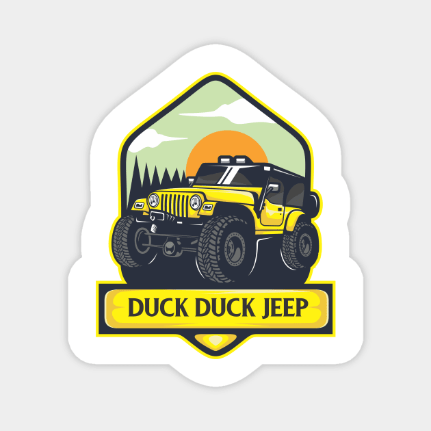 Duck Duck Jeep Magnet by Duck Duck Jeep