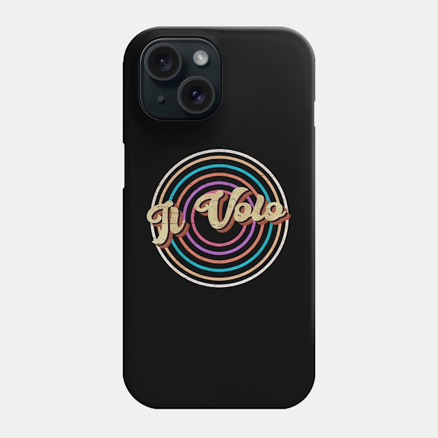 vintage circle line color Il Volo Phone Case by KirikKikuk.Store