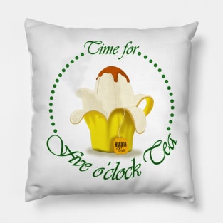 Banana Teapot Design Pillow