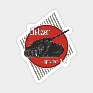 German tank destroyer Hetzer Magnet