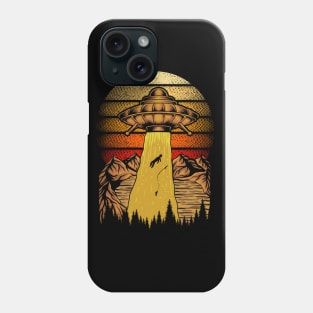 UFO Catch Fisherman Phone Case