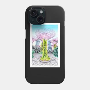 Gardens by the Bay, Singapore Phone Case