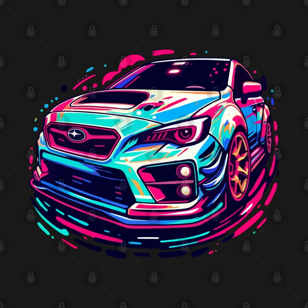 subaru sti by artoriaa