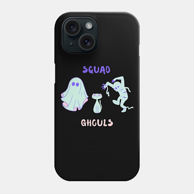 Squad Ghouls Phone Case by stephanieduck