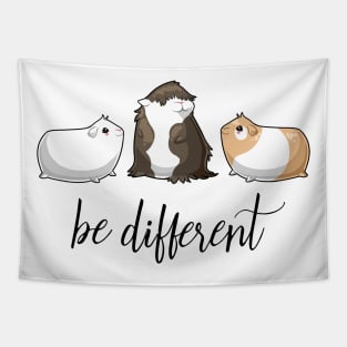 Be Different - Guinea Pig Lover gift Tapestry