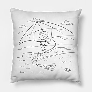 Hang Gliding Stick Pillow