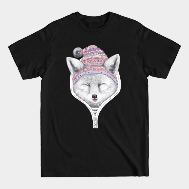 Discover Fox in a hood - Fox - T-Shirt