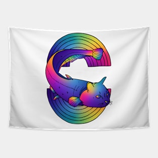 Rainbow Circle Think Tapestry