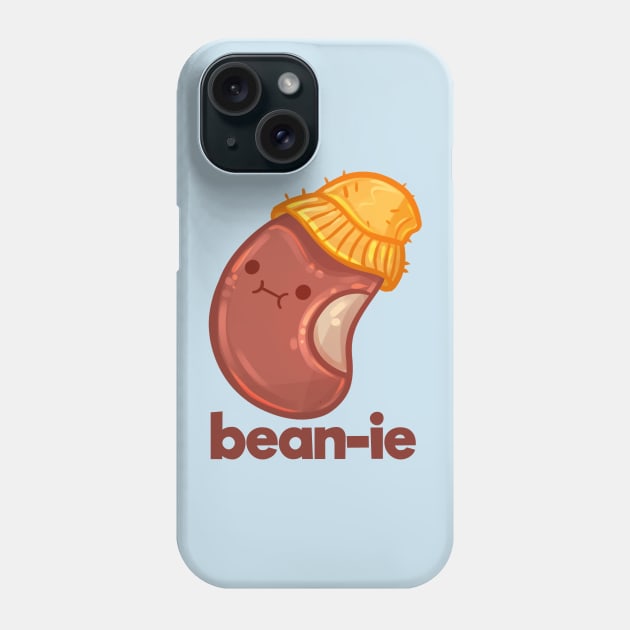 Funny Beanie Bean Phone Case by Claire Lin