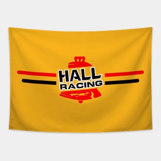 Hall Racing Team Vintage Art Tapestry