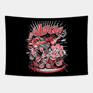 Aaaargh - Bowling Game Tees Tapestry