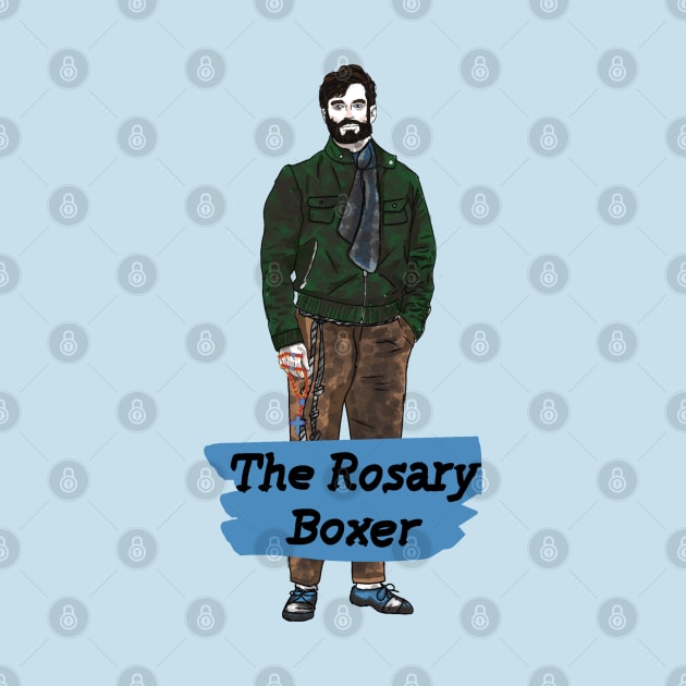 The Rosary Boxer by HappyRandomArt