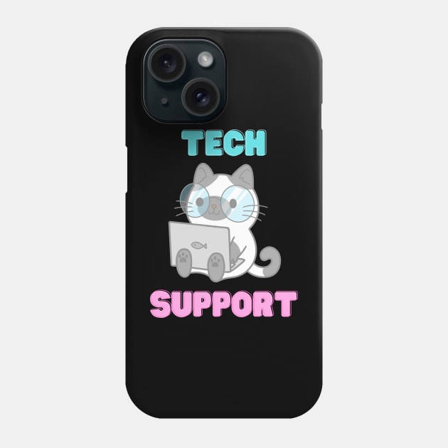 Tech Support Phone Case by Evergreen Market