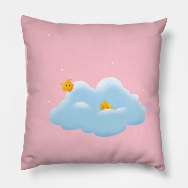 Mario stars Pillow by Krismilla 