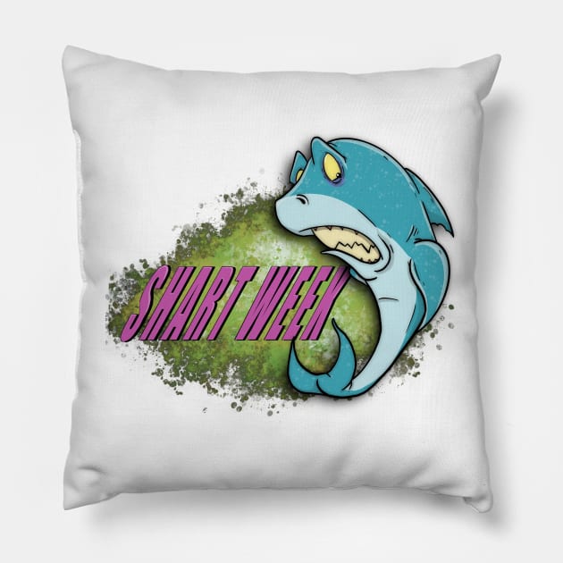 SHART week Pillow by Artbylukus