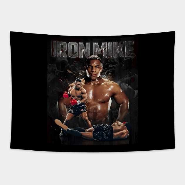 The Legend Iron Mike Tyson Tapestry by Fit-Flex